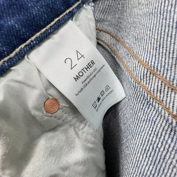 MOTHER The Tomcat Ankle High Rise Straight Leg Jeans - Picture 11 of 13